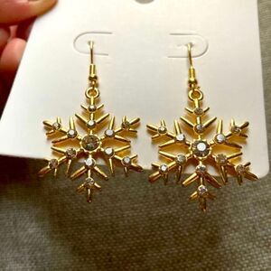 Snowflake ❄️ Drop Earrings
